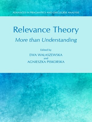 cover image of Relevance Theory